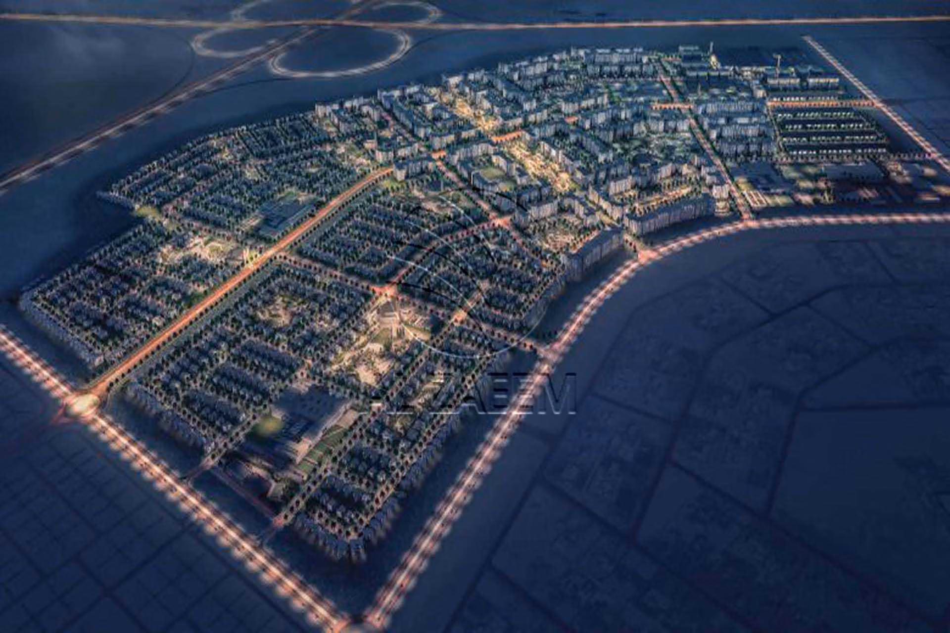Land for sale in Alreeman II, Al Shamkha. Large Corner 907SQM Plot | Prime Residential Land