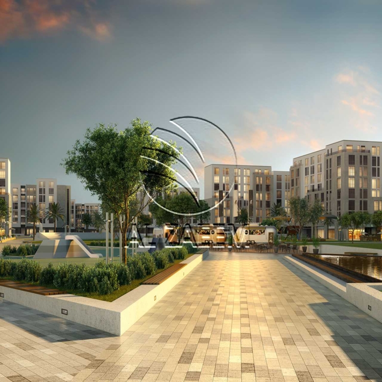 Single row | 1019 Sqm | Near the Community. Land for sale in Alreeman II, Al Shamkha