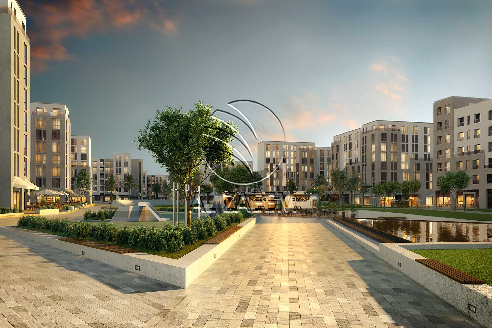 Single row | 1019 Sqm | Near the Community. Land for sale in Alreeman II, Al Shamkha
