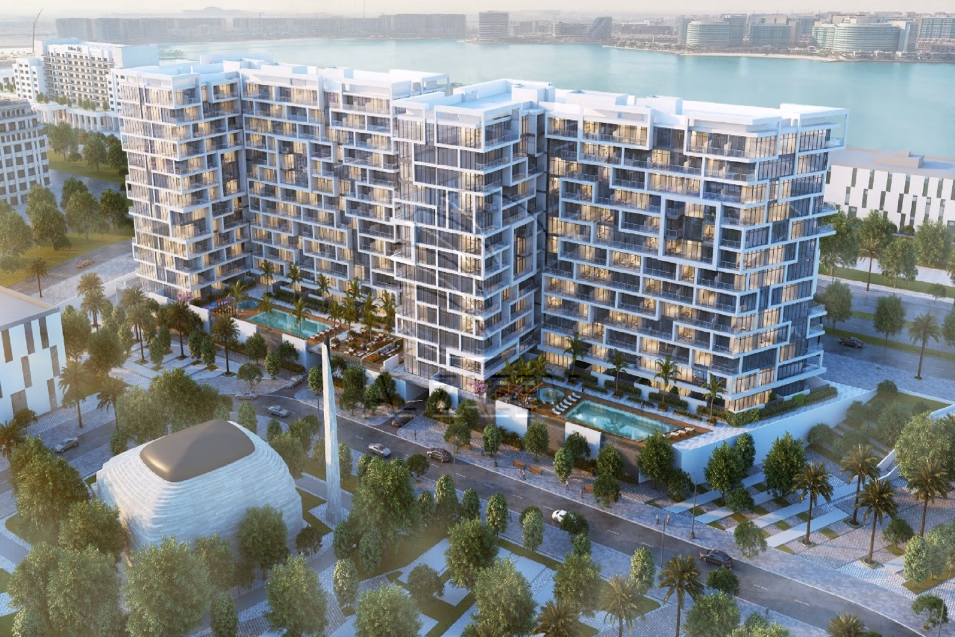 Apartment for sale in Diva, Yas Island. Furnished | Price Dropped | Parking | Pool View