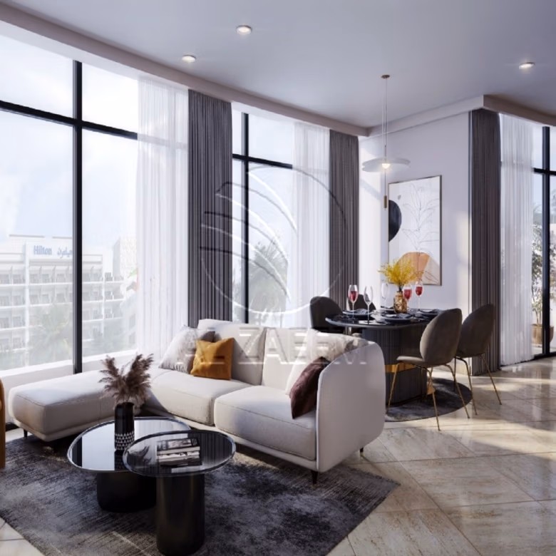 Apartment for sale in Diva, Yas Island. Furnished | Price Dropped | Parking | Pool View