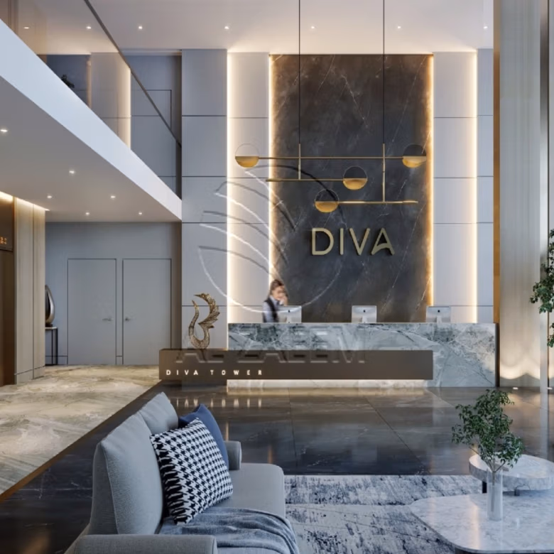 Apartment for sale in Diva, Yas Island. Furnished | Price Dropped | Parking | Pool View