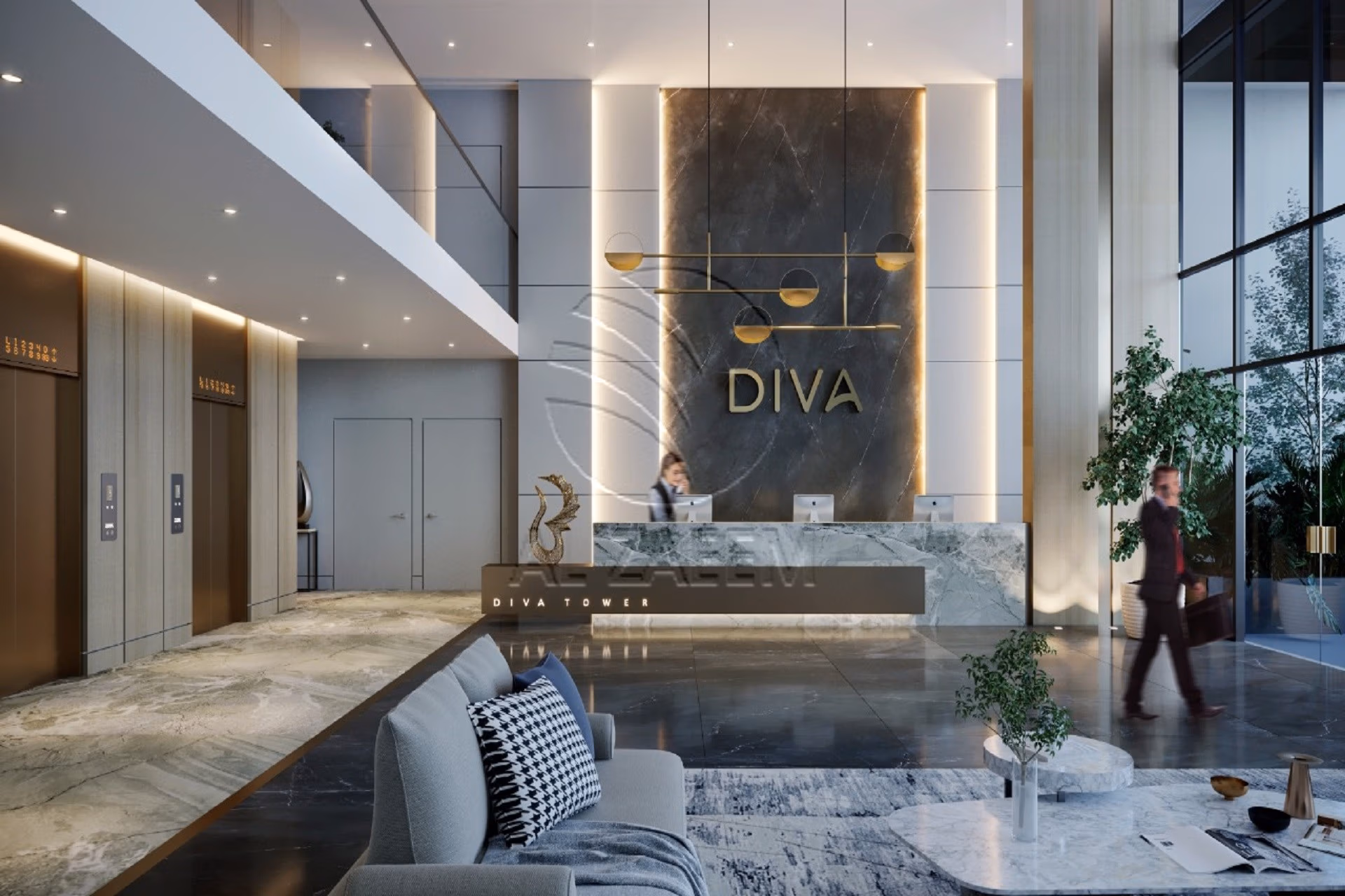 Apartment for sale in Diva, Yas Island. Furnished | Price Dropped | Parking | Pool View