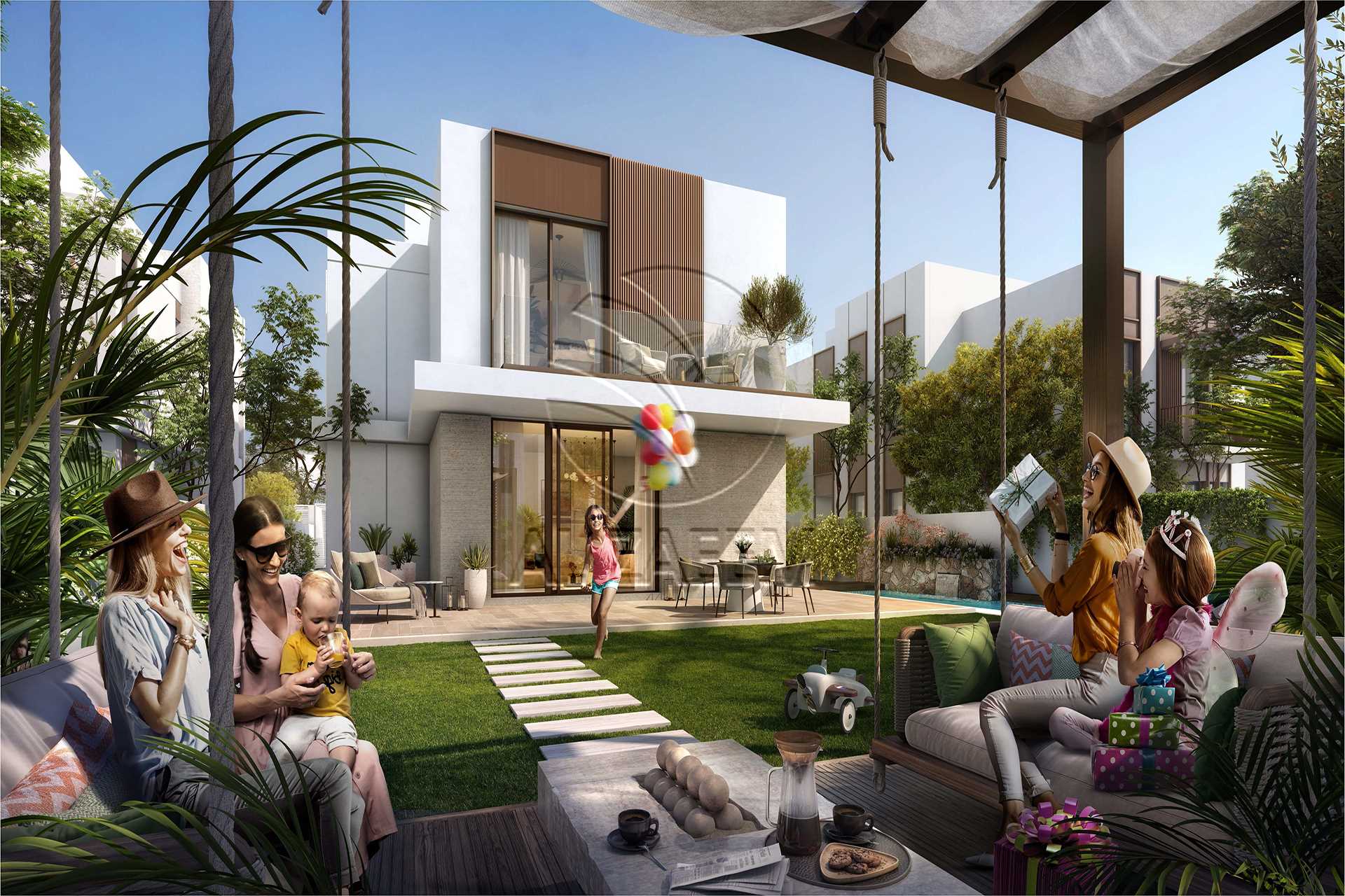 Corner Double Row Villa | Prime Location. Villa for sale in Fay Al Reeman II, Al Shamkha