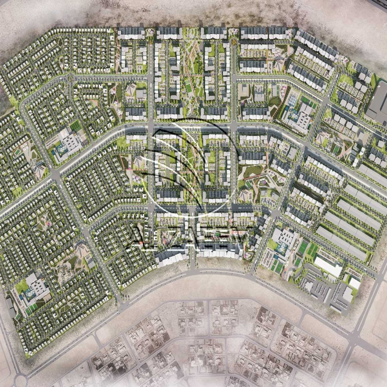 Single row | 1019 Sqm | Near the Community. Land for sale in Alreeman II, Al Shamkha