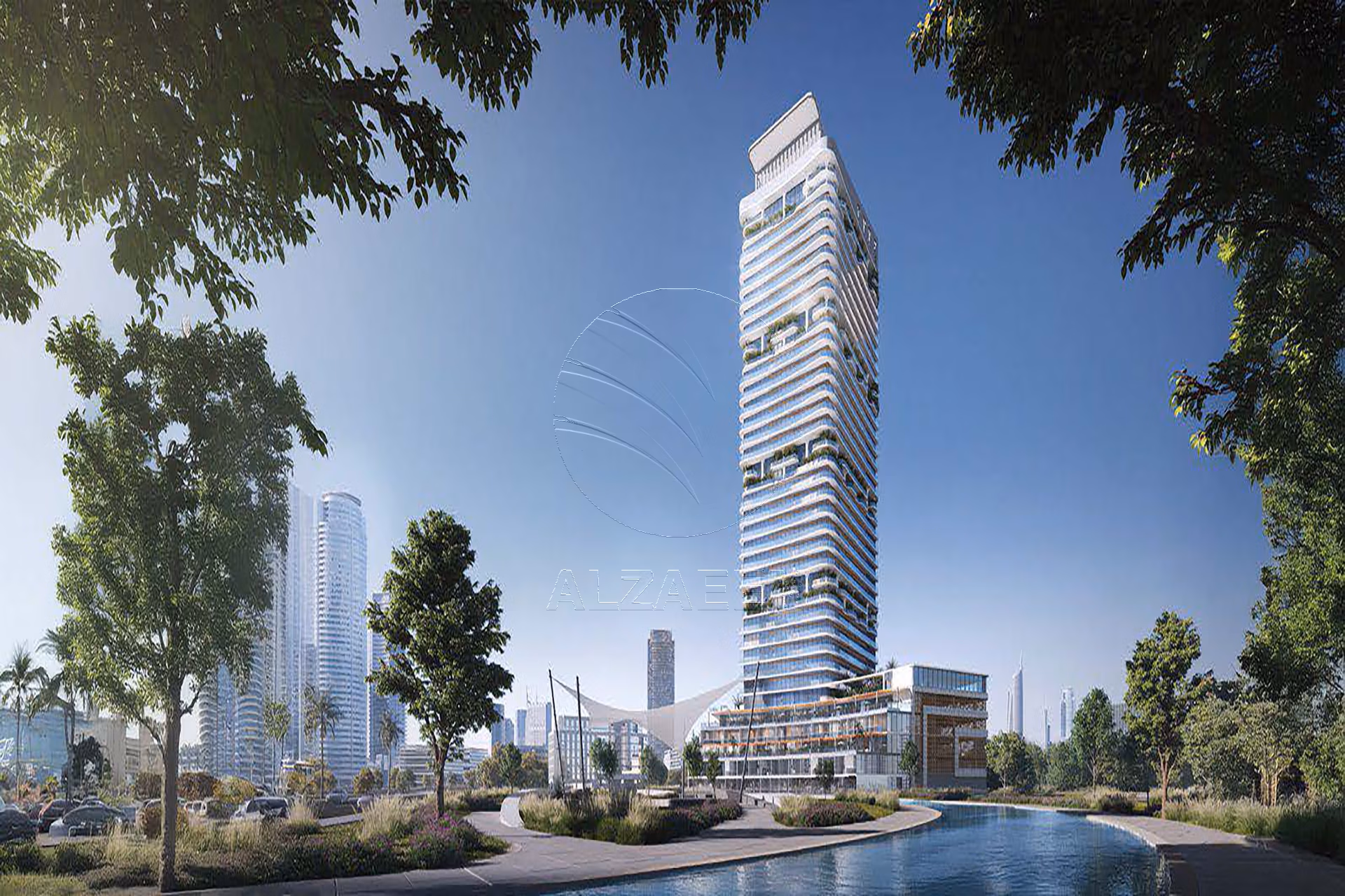 Semi-furnished | Sea View | 1BR + Storage. Apartment for sale in Radiant Elite Tower, City Of Lights