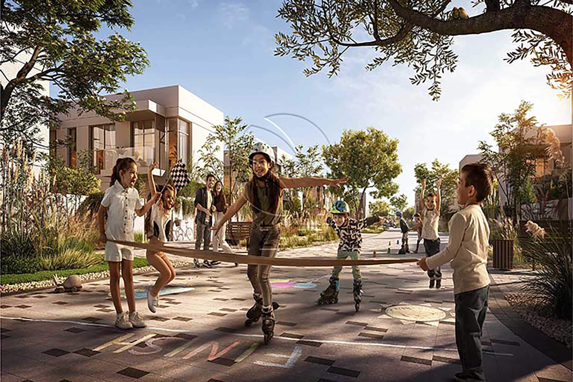 Prime Location | 3BR Townhouse | Private Garden. Townhouse for sale in The Sustainable City - Yas Island, Yas Island