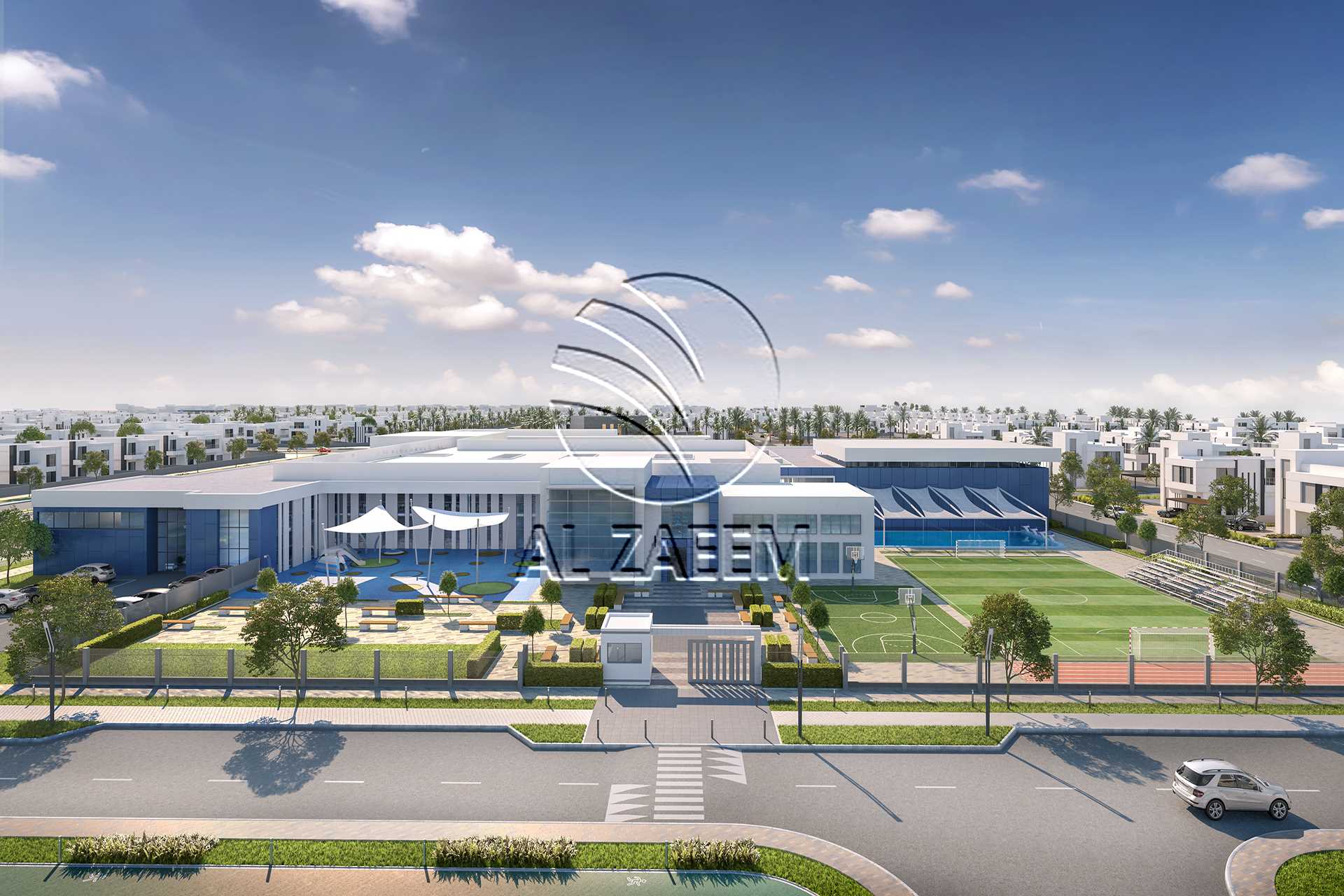 Single row | 1019 Sqm | Near the Community. Land for sale in Alreeman II, Al Shamkha