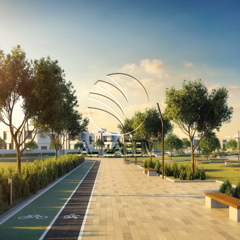 Single row | 1019 Sqm | Near the Community. Land for sale in Alreeman II, Al Shamkha