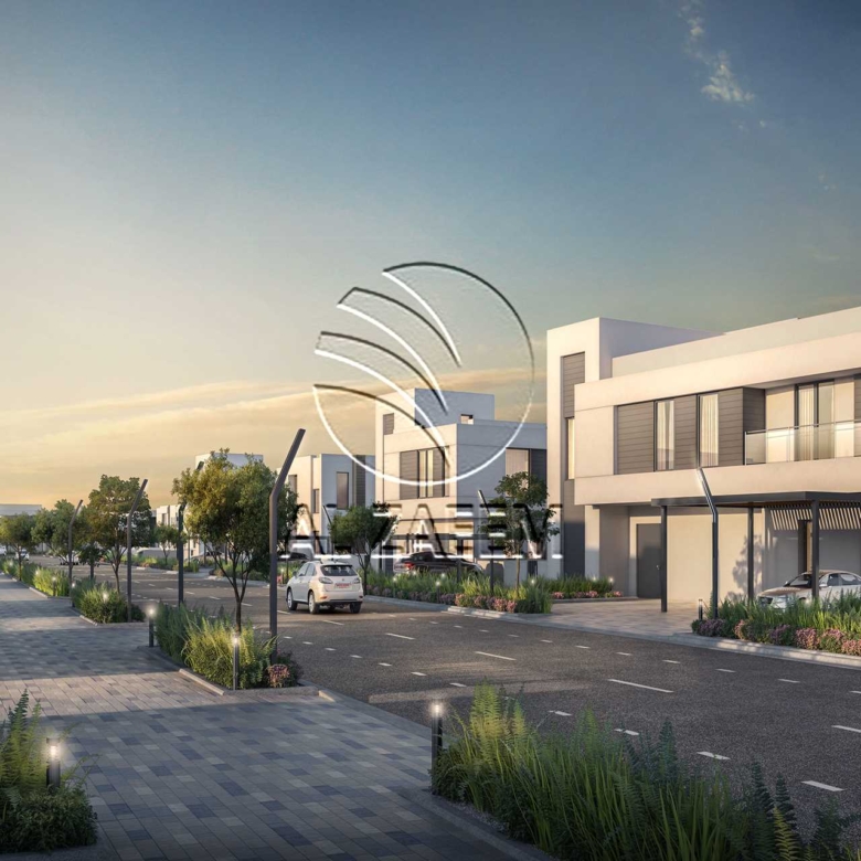 Single row | 1019 Sqm | Near the Community. Land for sale in Alreeman II, Al Shamkha