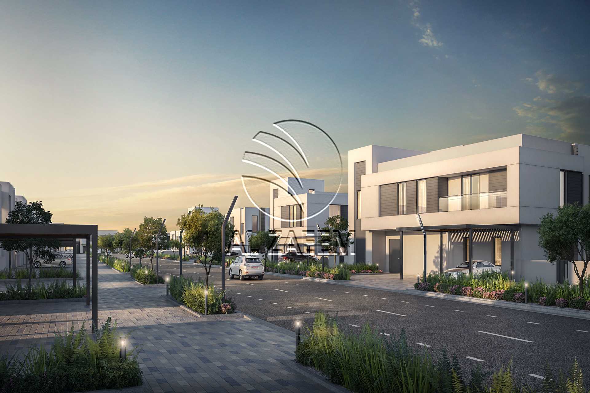 Single row | 1019 Sqm | Near the Community. Land for sale in Alreeman II, Al Shamkha