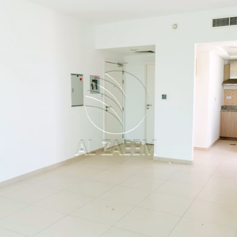 High ROI Studio with a Large Terrace | Rented. Apartment for sale in Waterfall District, Al Ghadeer