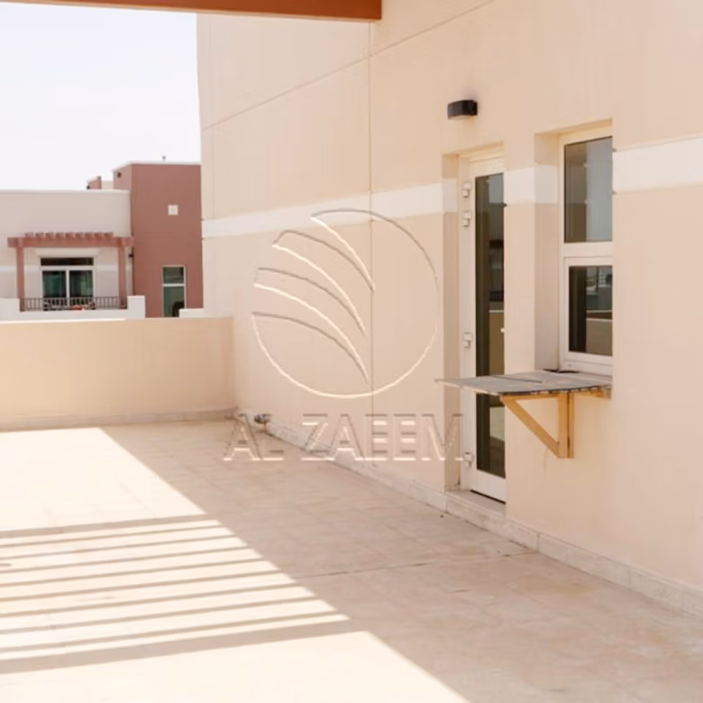 High ROI Studio with a Large Terrace | Rented. Apartment for sale in Waterfall District, Al Ghadeer