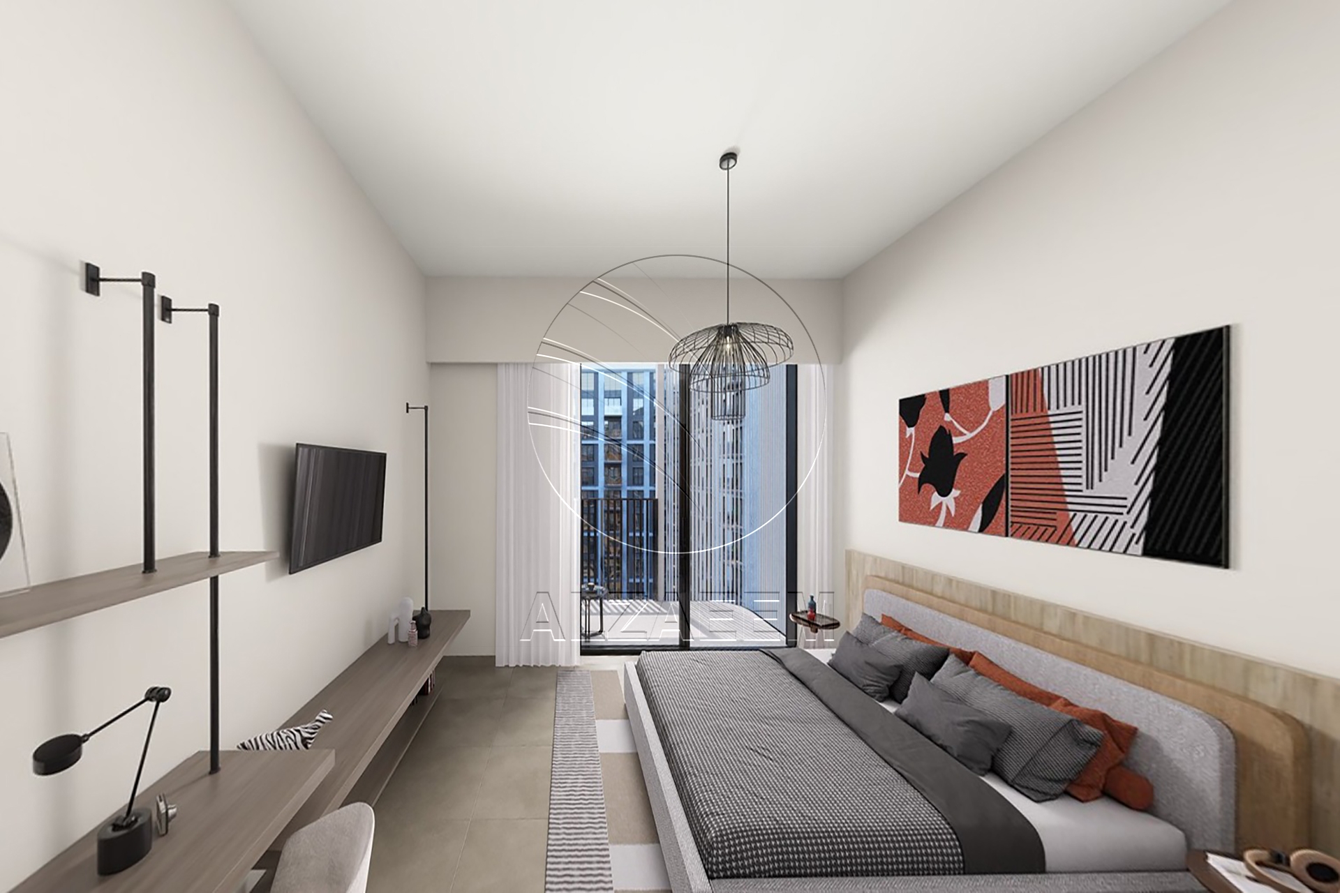 Louvre Museum and Sea View | High Floor