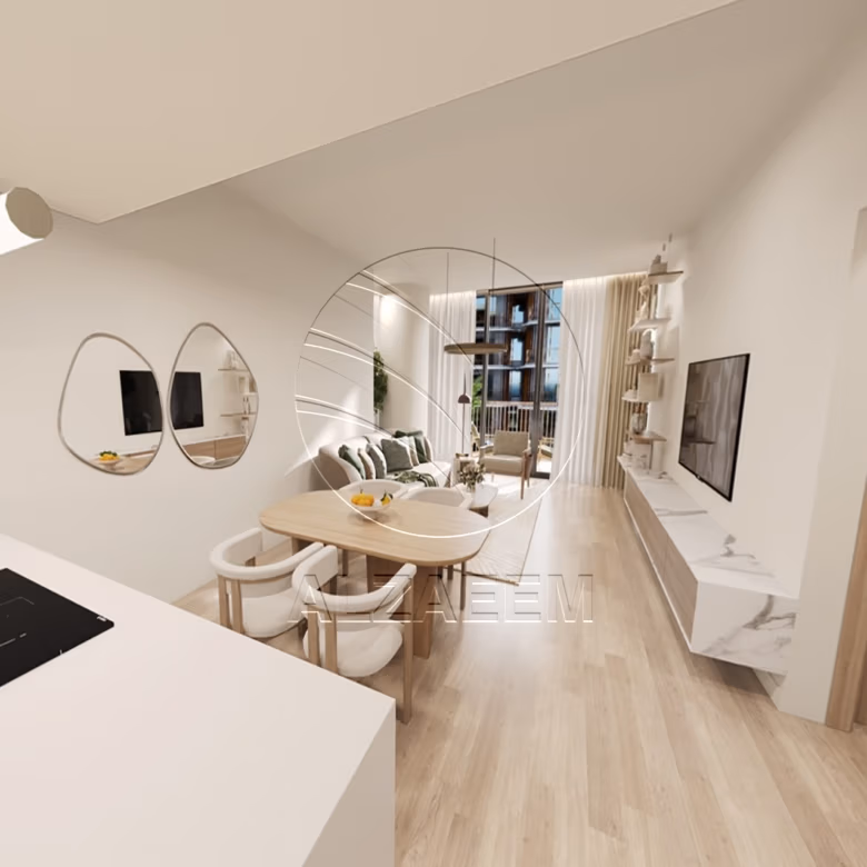 Huge Size 1BR - Mid Level | Community View