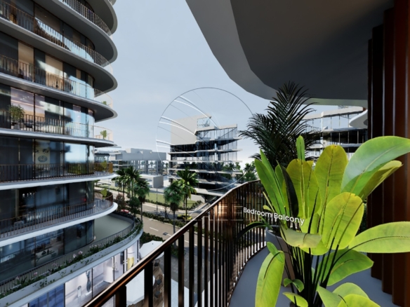 Huge Size 1BR - Mid Level | Community View