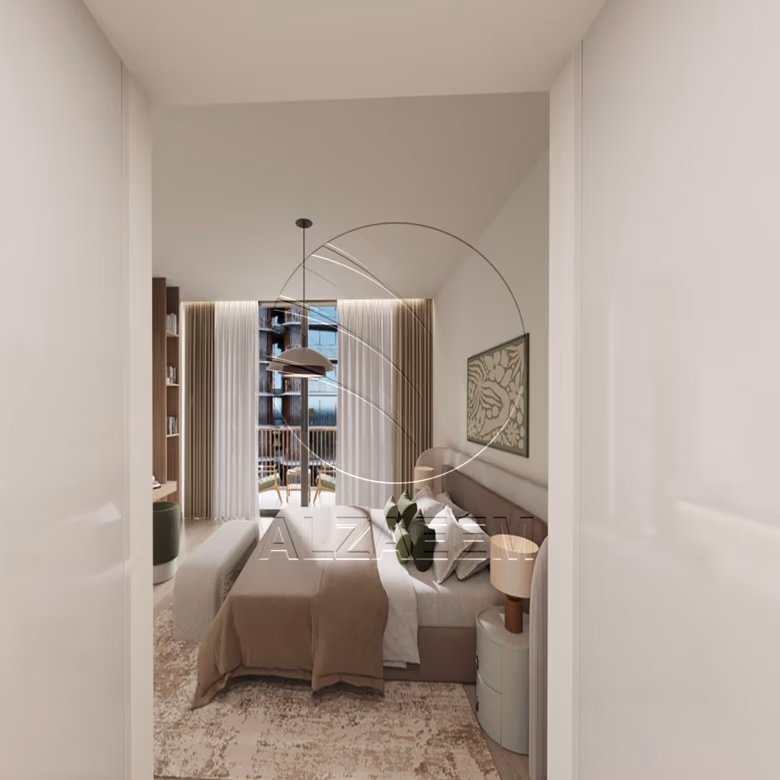 Huge Size 1BR - Mid Level | Community View