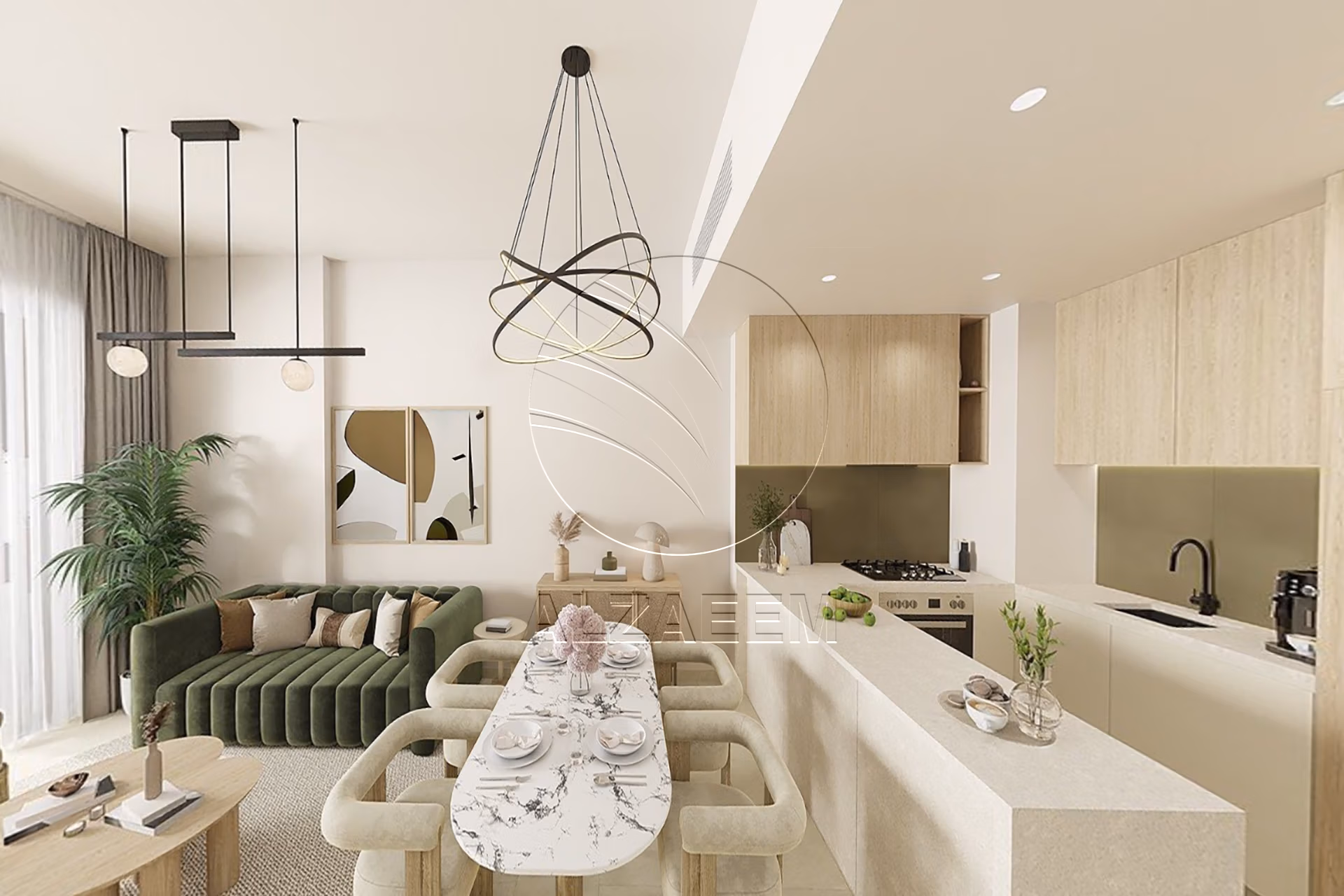 Big Layout | Mid Unit | Community View. Apartment for sale in Gardenia Bay, Yas Island