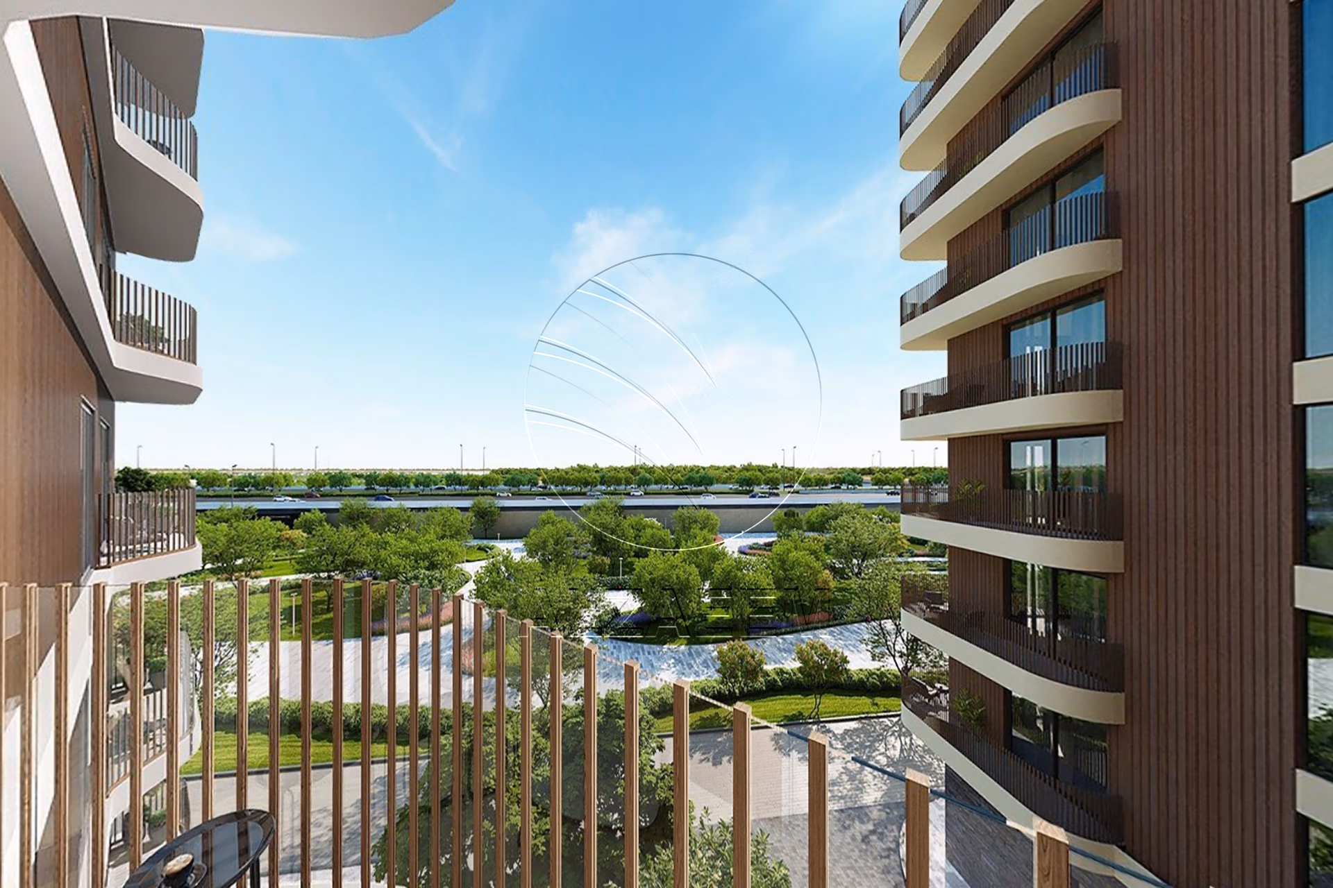 Grand agencement | Unité intermédiaire | Vue sur la communauté. Appartement à vendre à Gardenia Bay, Yas Island