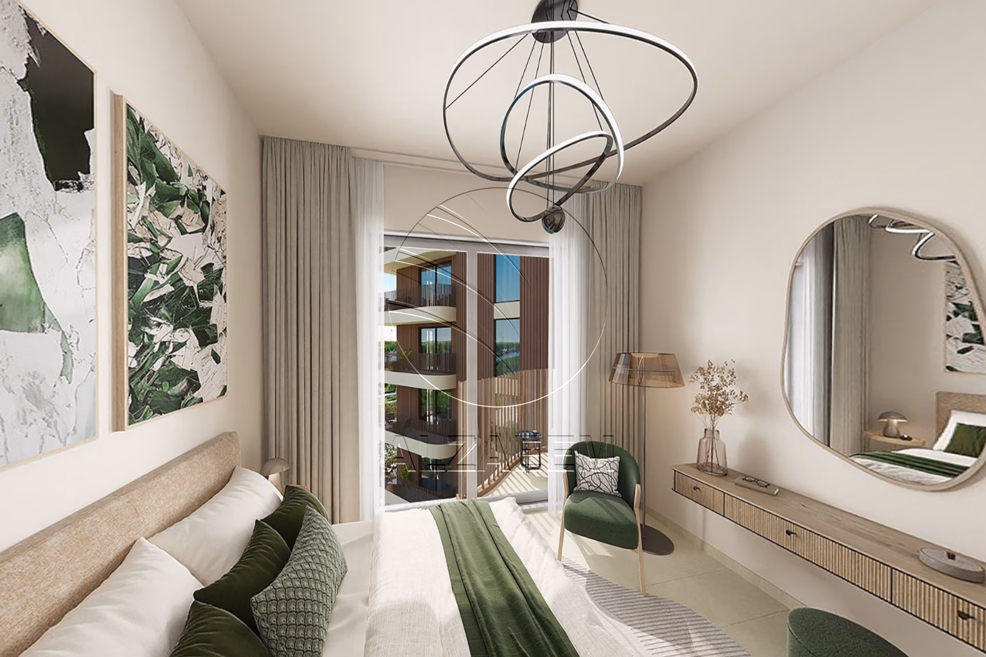 Big Layout | Mid Unit | Community View. Apartment for sale in Gardenia Bay, Yas Island
