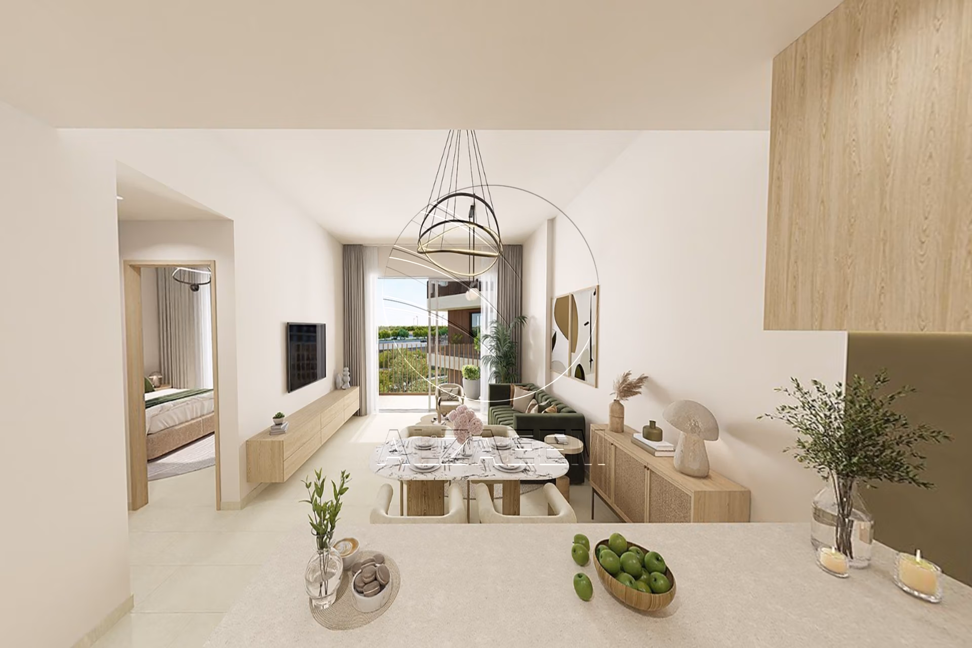 Big Layout | Mid Unit | Community View. Apartment for sale in Gardenia Bay, Yas Island