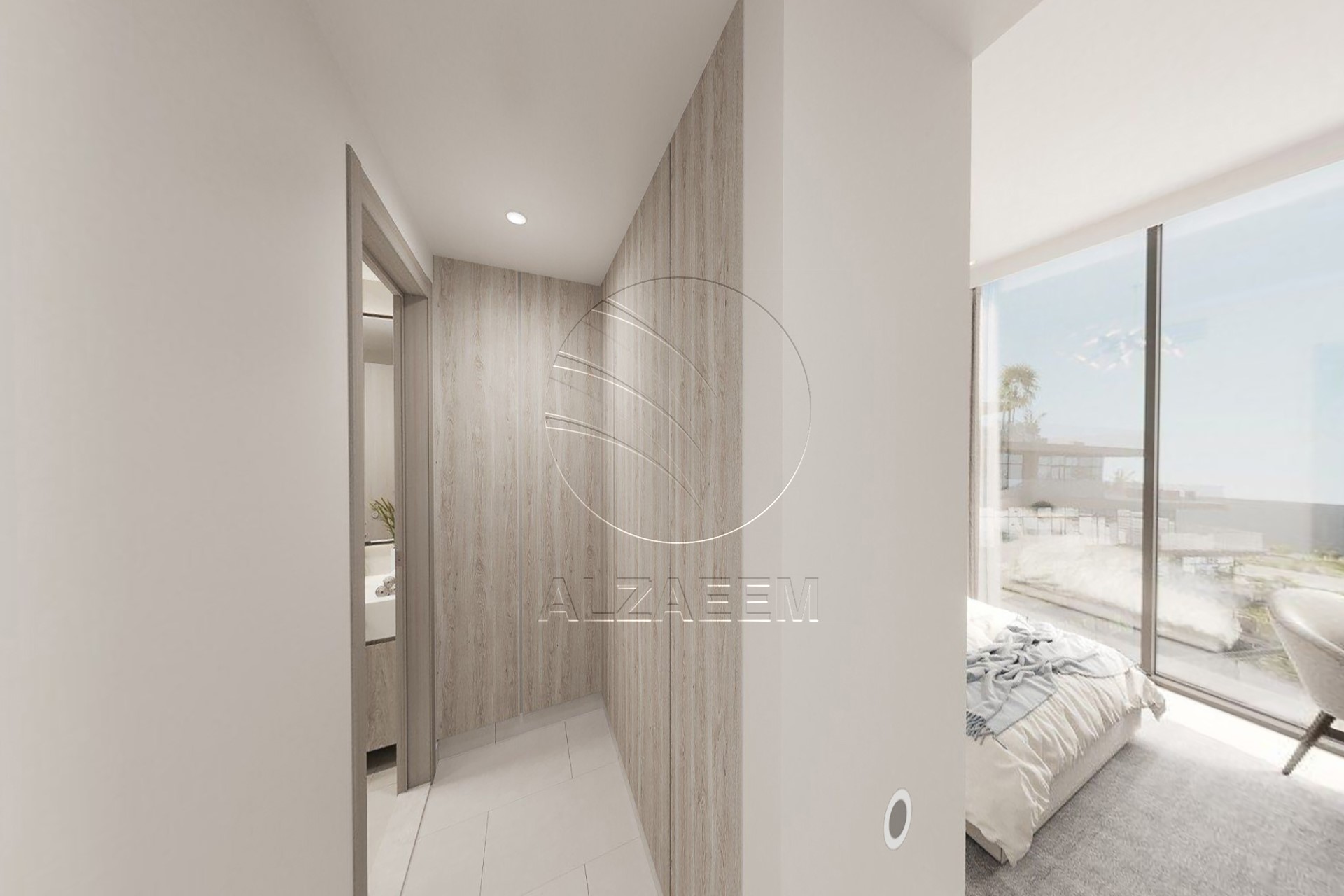 Elegant and Premium Finishing | Full Louvre View. This elegant studio offers a refined lifestyle surrounded by world-class architecture, art, and waterfront serenity.