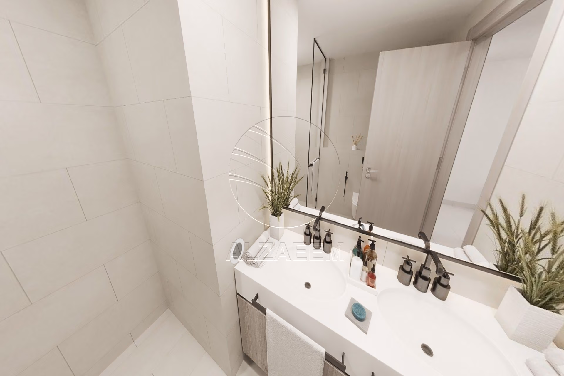 Elegant and Premium Finishing | Full Louvre View. This elegant studio offers a refined lifestyle surrounded by world-class architecture, art, and waterfront serenity.