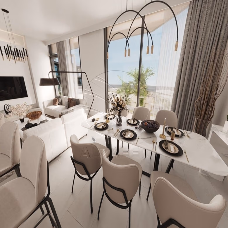 Elegant and Premium Finishing | Full Louvre View. This elegant studio offers a refined lifestyle surrounded by world-class architecture, art, and waterfront serenity.