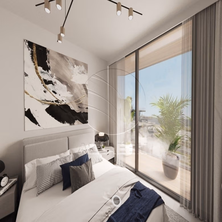 Elegant and Premium Finishing | Full Louvre View. This elegant studio offers a refined lifestyle surrounded by world-class architecture, art, and waterfront serenity.