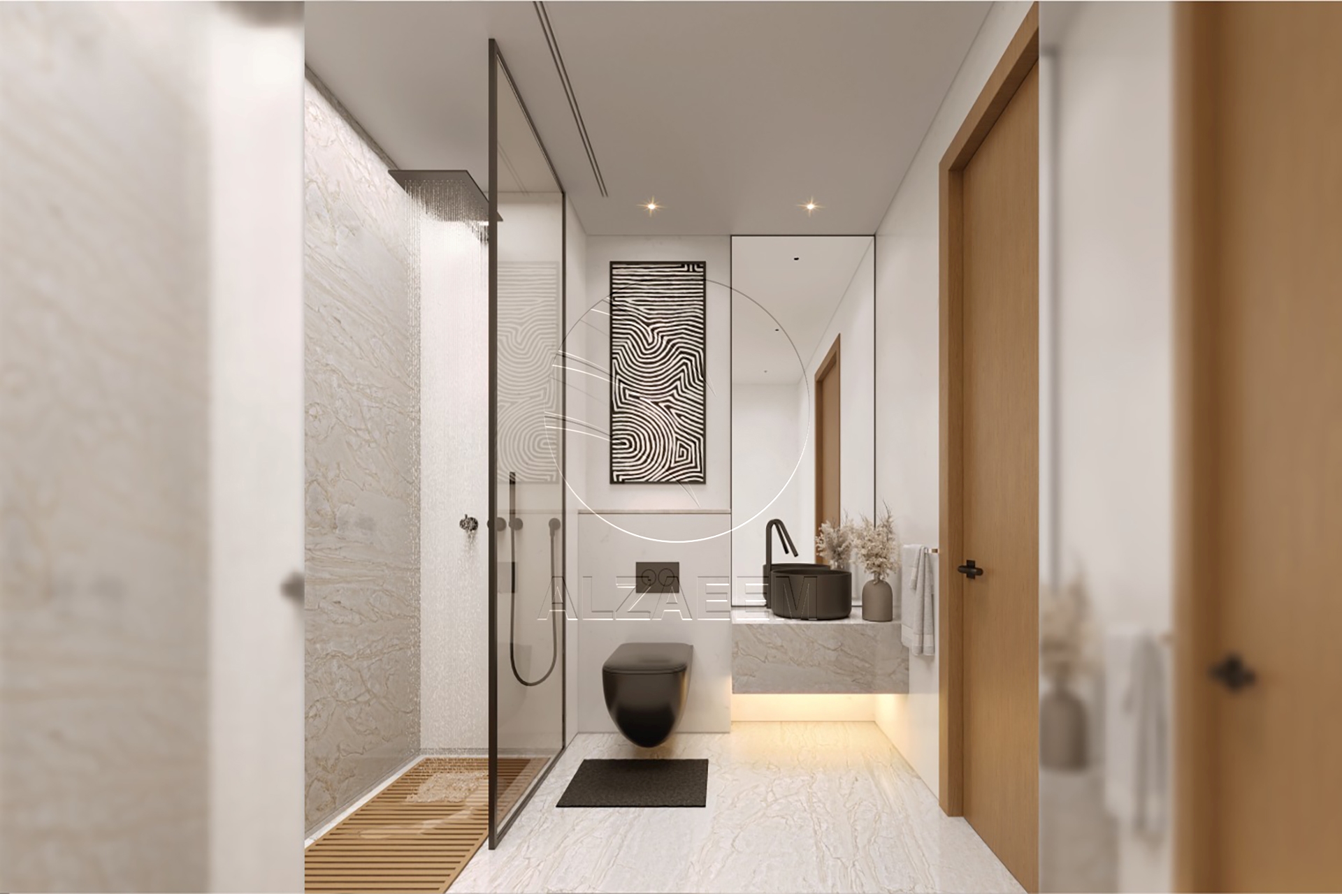 Furnished and Biggest Layout 1BR | High Floor