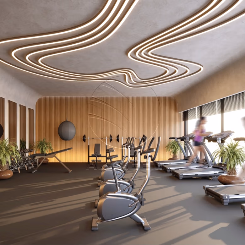Furnished and Biggest Layout 1BR | High Floor