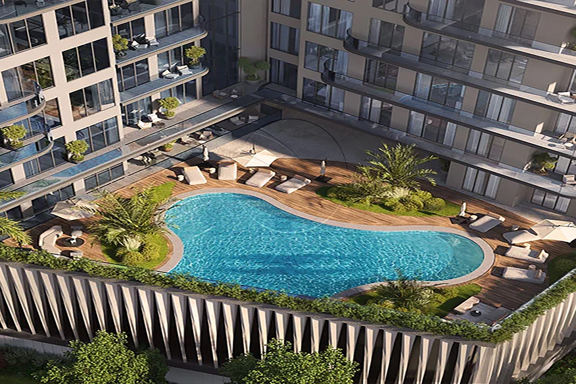 Semi Furnished Unit | Pool View | Stunning Location. Contemporary Design Meets Urban Elegance