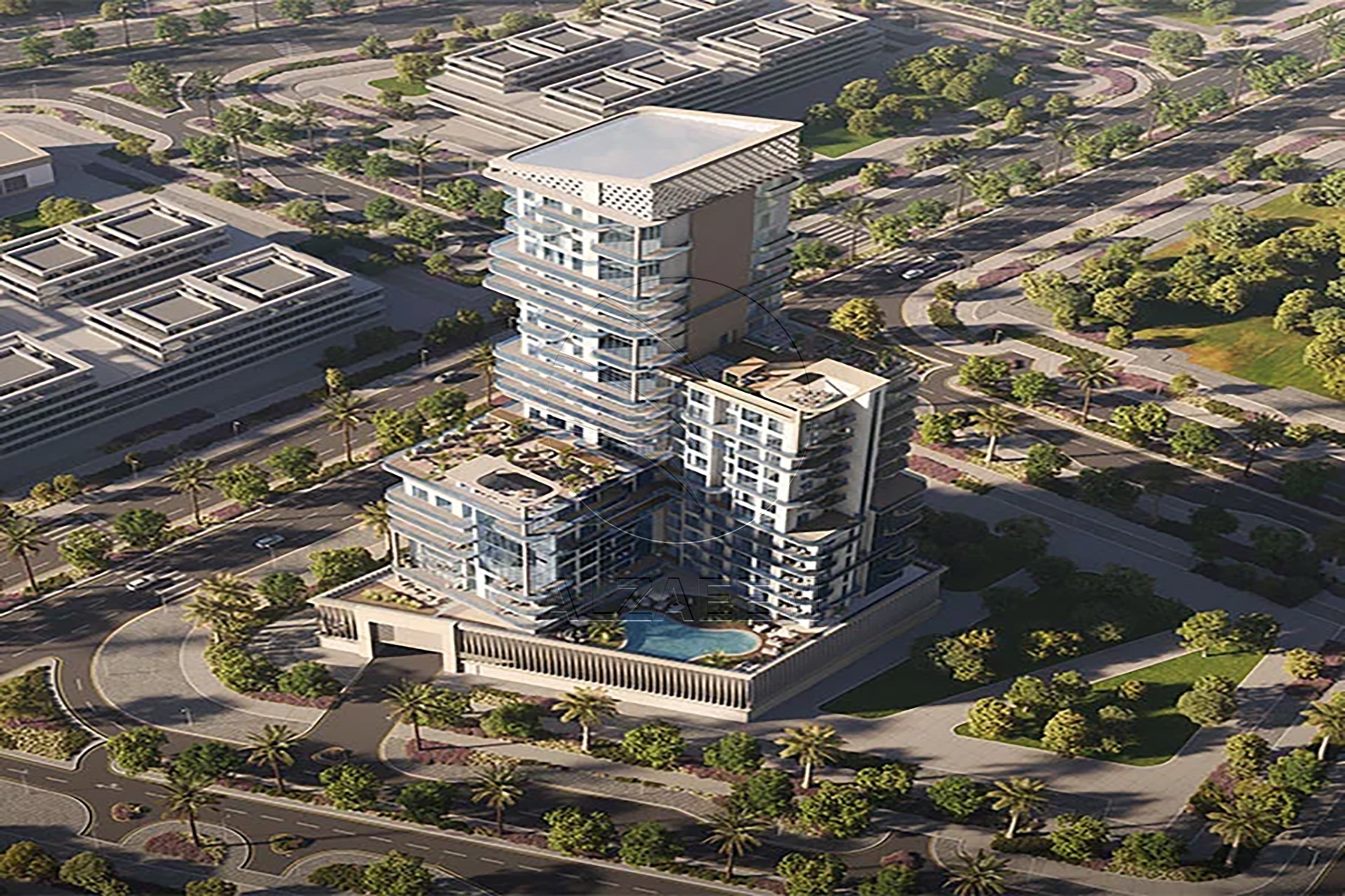 Semi Furnished Unit | Pool View | Stunning Location. Contemporary Design Meets Urban Elegance