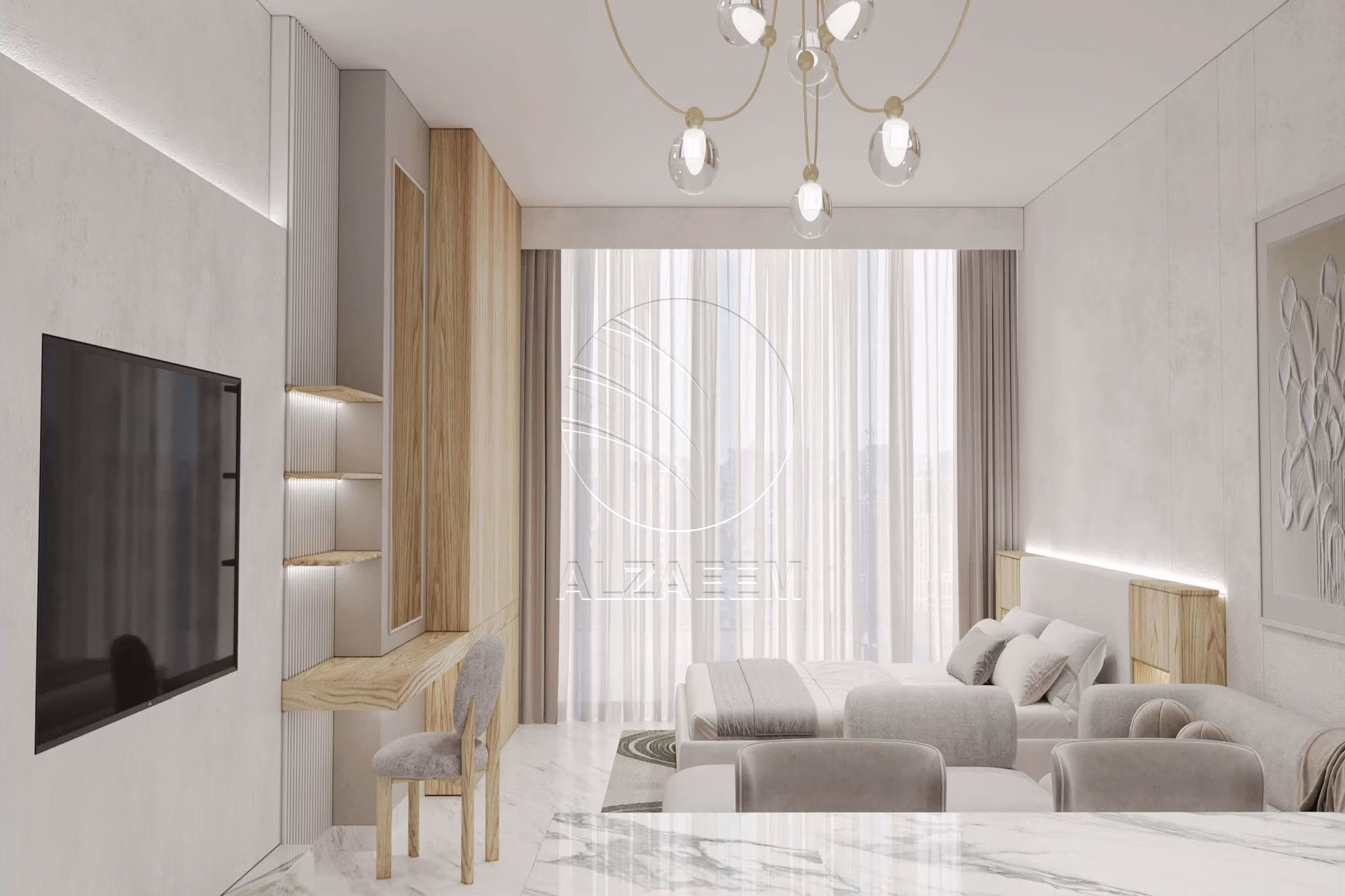 Apartment for sale in Radiant Marina Towers, Shams Abu Dhabi. Spacious 163 Sqm Unit | Nice View and Big Balcony