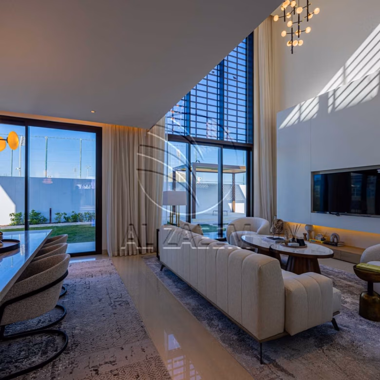 4BR - Double Row | Mid Unit - HIGH Ceiling - Villa for sale in Saadiyat Lagoons, Saadiyat Island