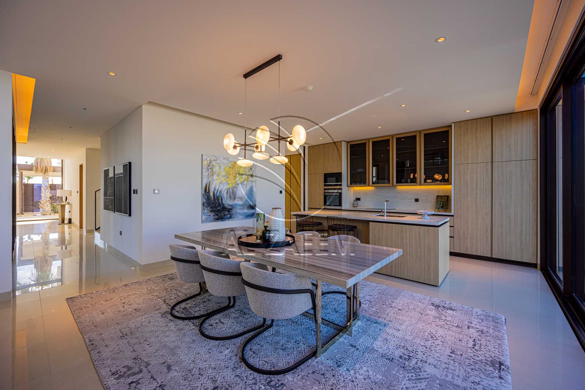 4BR - Double Row | Mid Unit - HIGH Ceiling - Villa for sale in Saadiyat Lagoons, Saadiyat Island