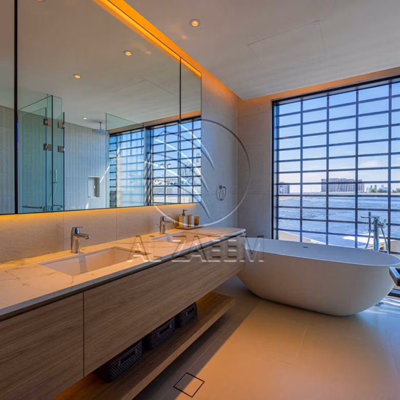 4BR - Double Row | Mid Unit - HIGH Ceiling - Villa for sale in Saadiyat Lagoons, Saadiyat Island