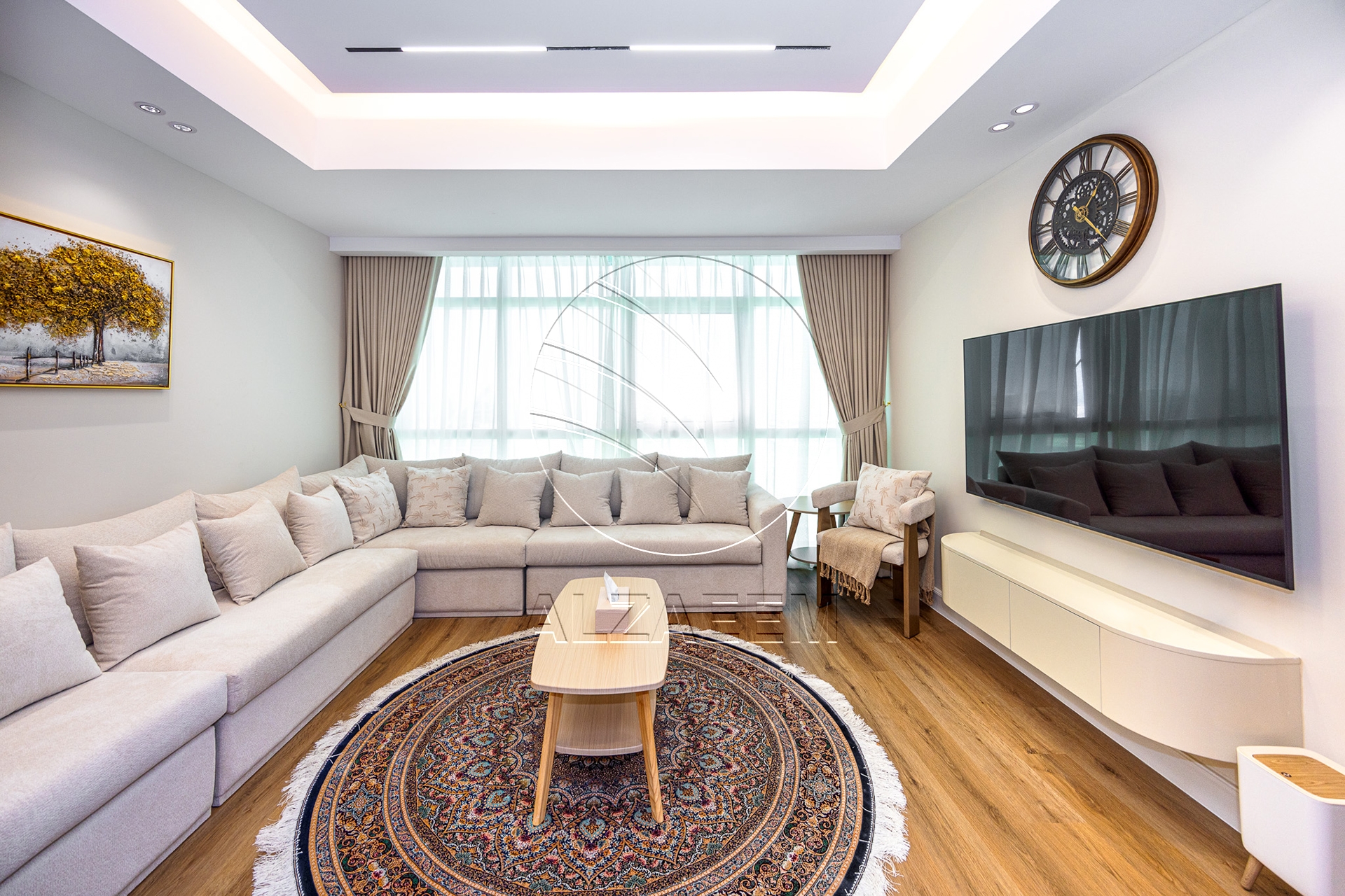 FURNISHED | Modified 2BR+Maid | Higher Floor