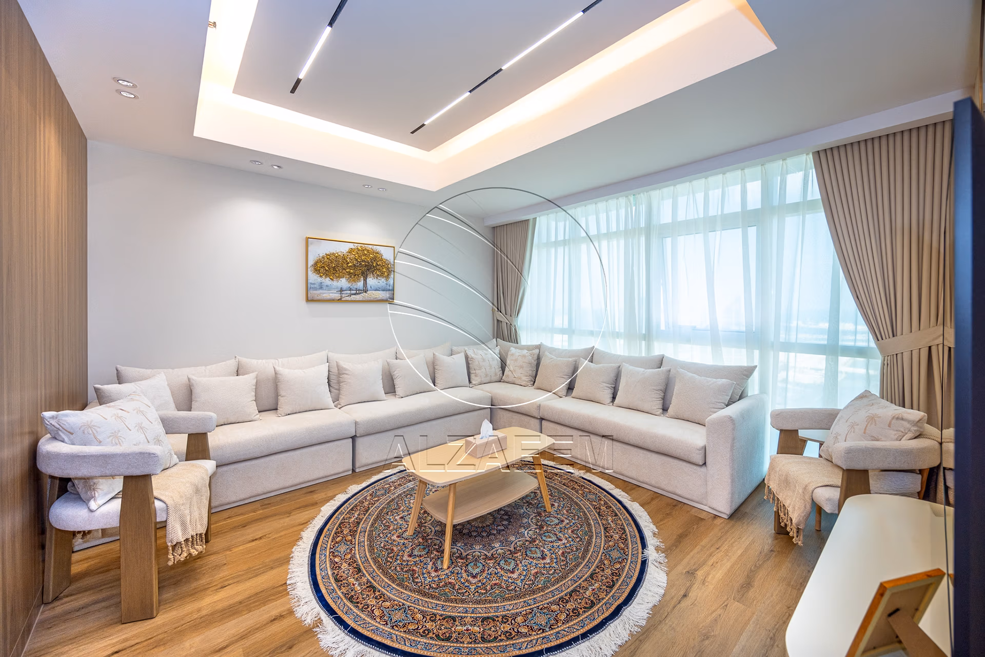 FURNISHED | Modified 2BR+Maid | Higher Floor