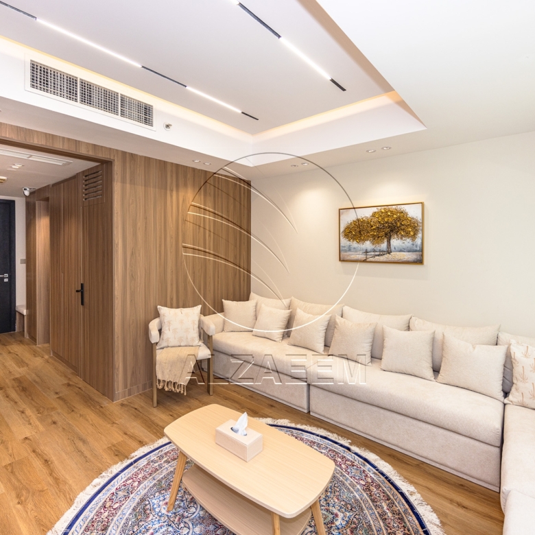 FURNISHED | Modified 2BR+Maid | Higher Floor