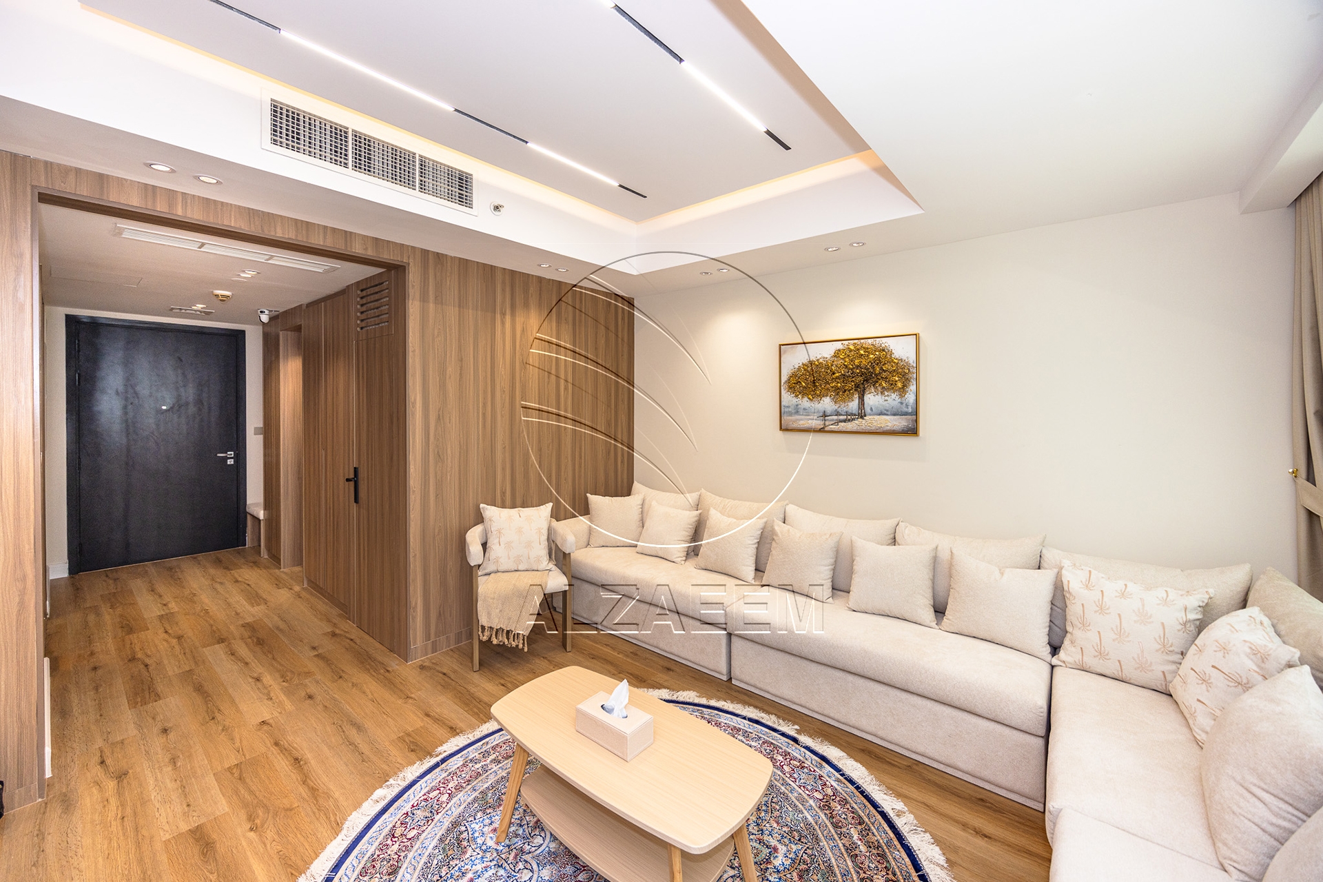 FURNISHED | Modified 2BR+Maid | Higher Floor