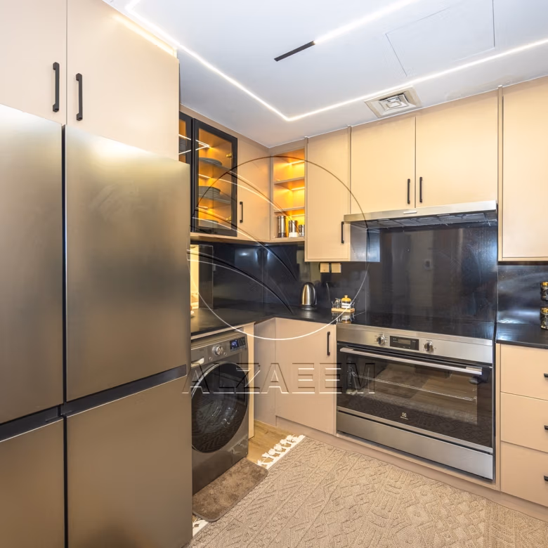 FURNISHED | Modified 2BR+Maid | Higher Floor