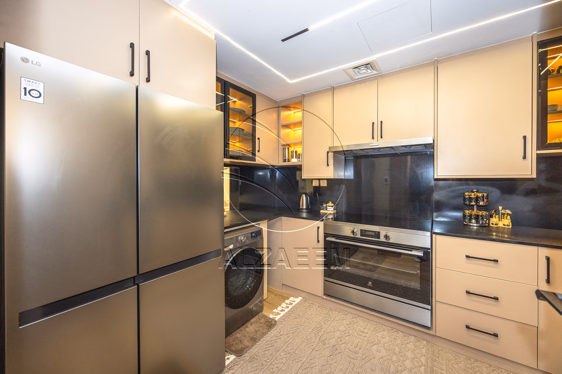 FURNISHED | Modified 2BR+Maid | Higher Floor