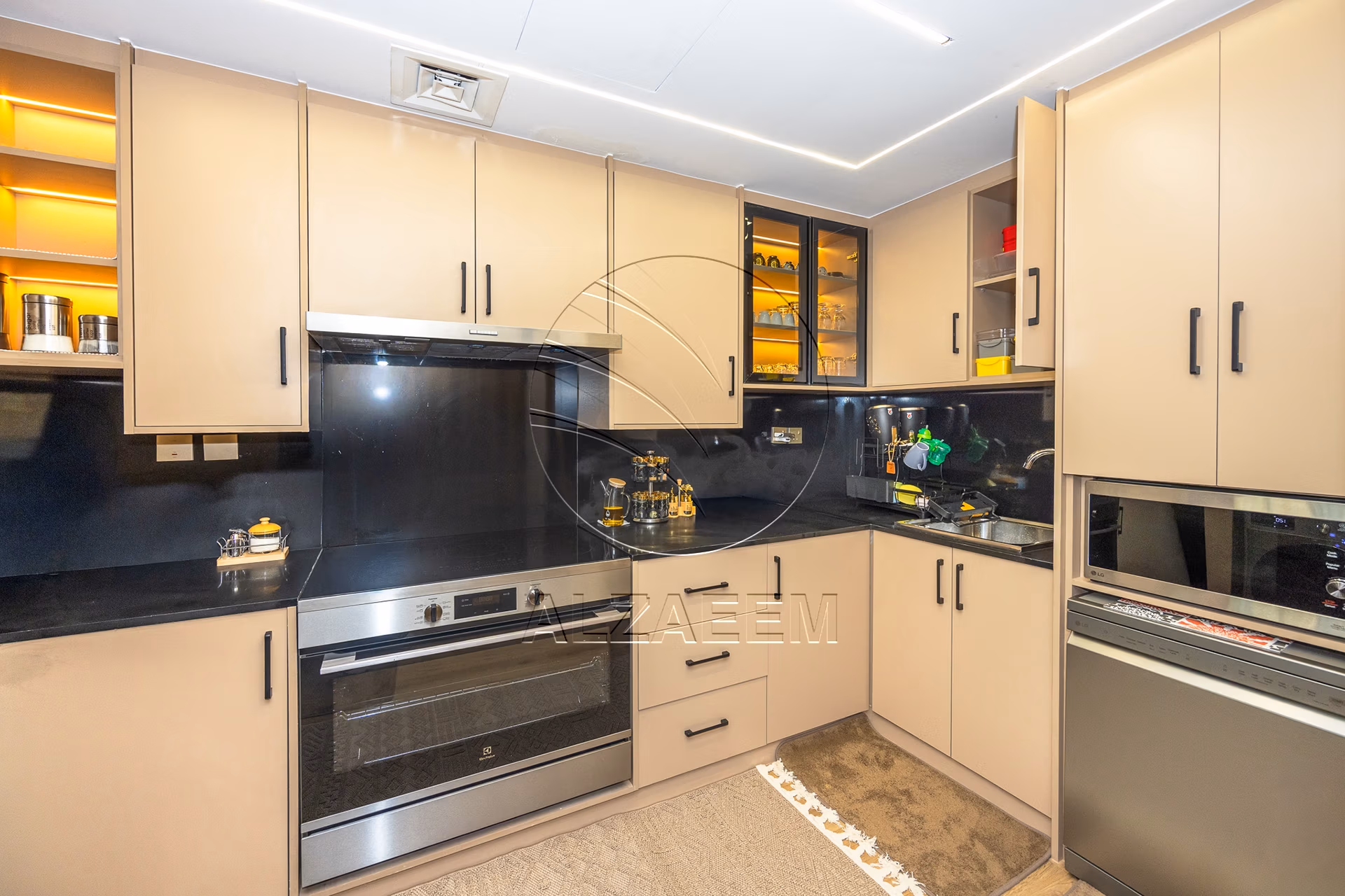 FURNISHED | Modified 2BR+Maid | Higher Floor
