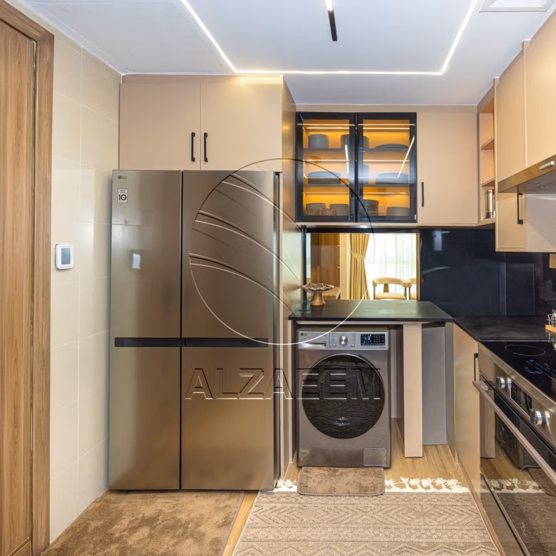 FURNISHED | Modified 2BR+Maid | Higher Floor