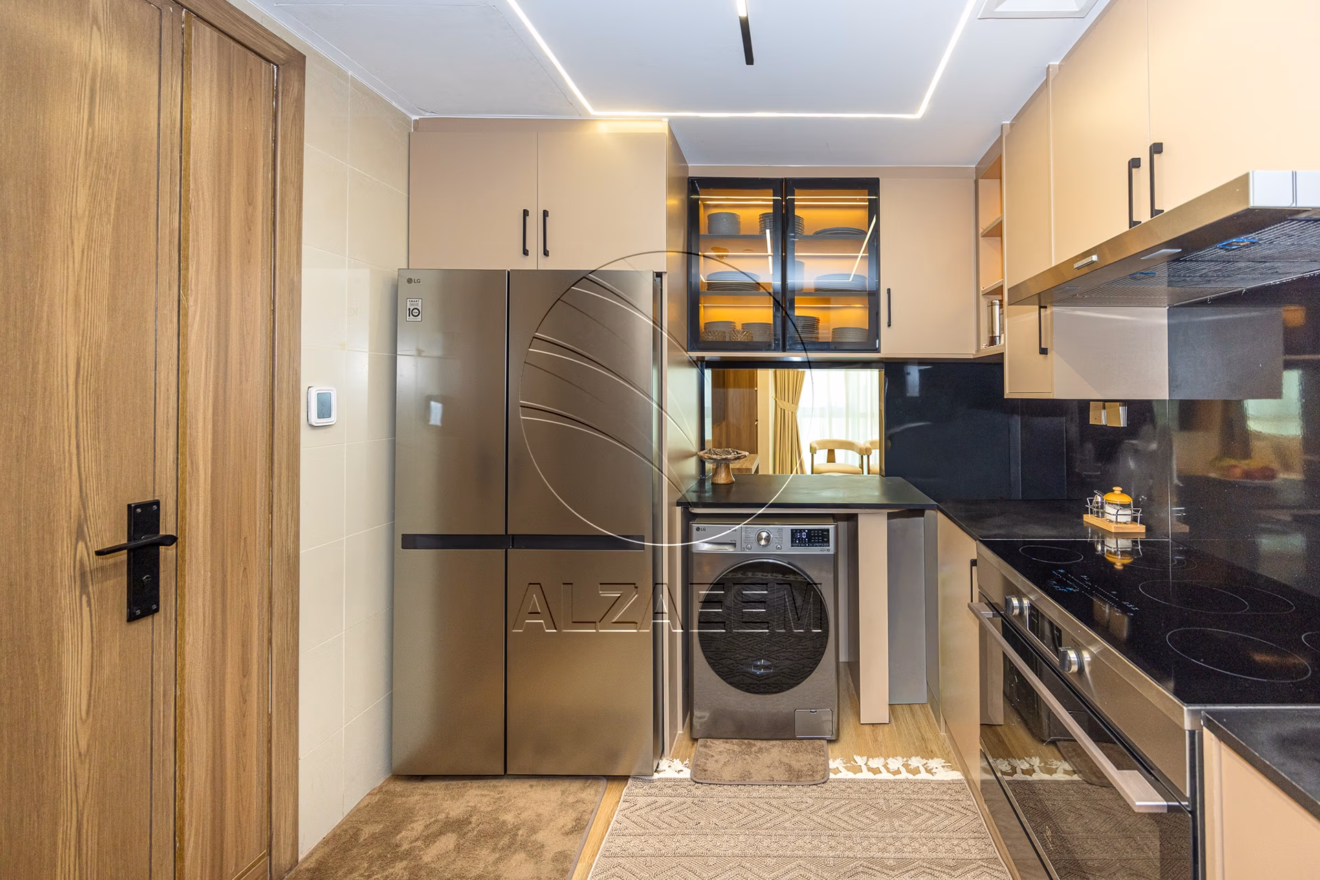 FURNISHED | Modified 2BR+Maid | Higher Floor