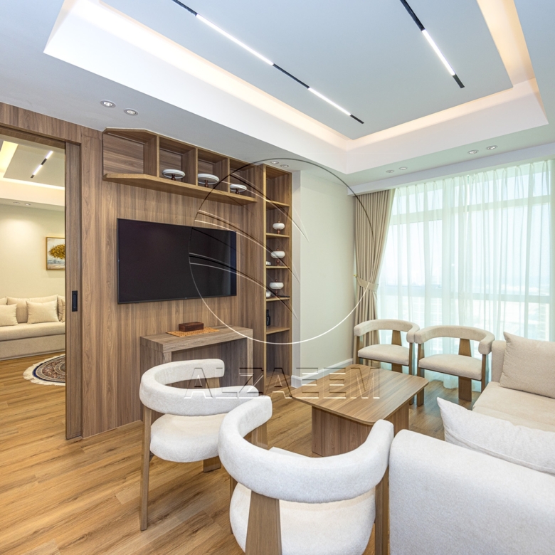 FURNISHED | Modified 2BR+Maid | Higher Floor