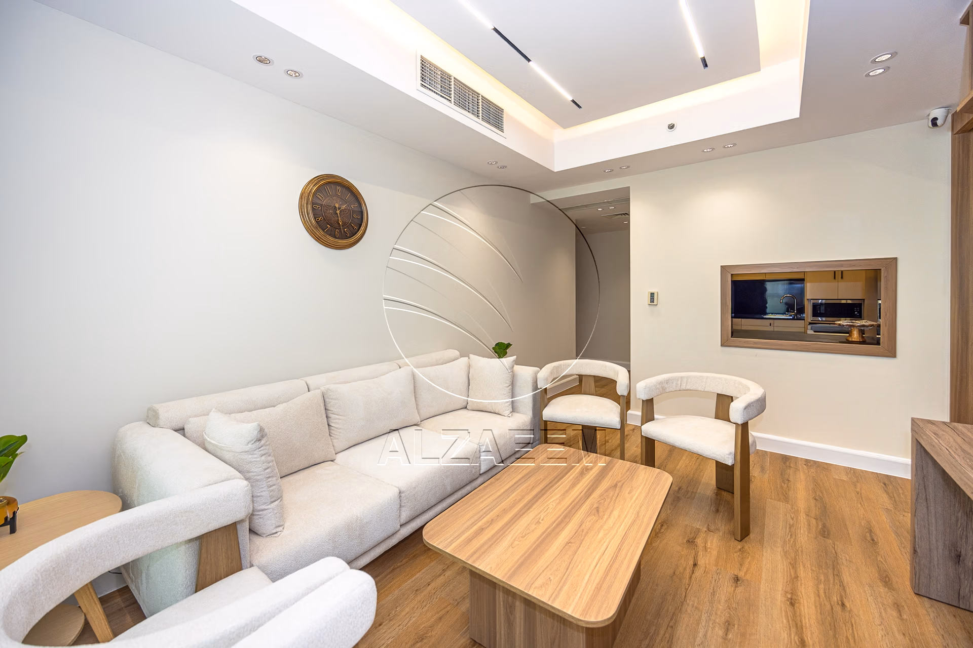 FURNISHED | Modified 2BR+Maid | Higher Floor