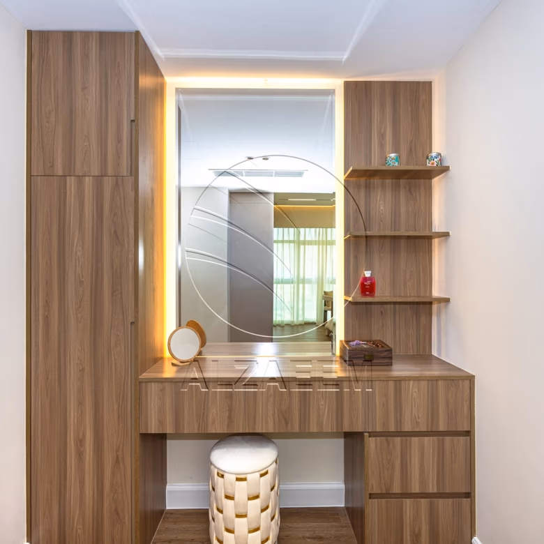FURNISHED | Modified 2BR+Maid | Higher Floor