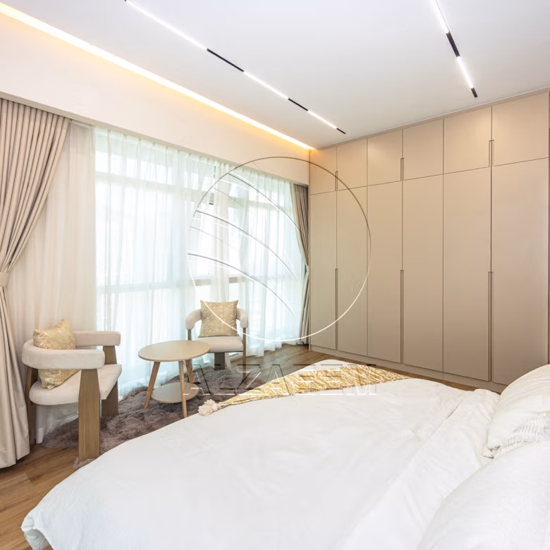 FURNISHED | Modified 2BR+Maid | Higher Floor